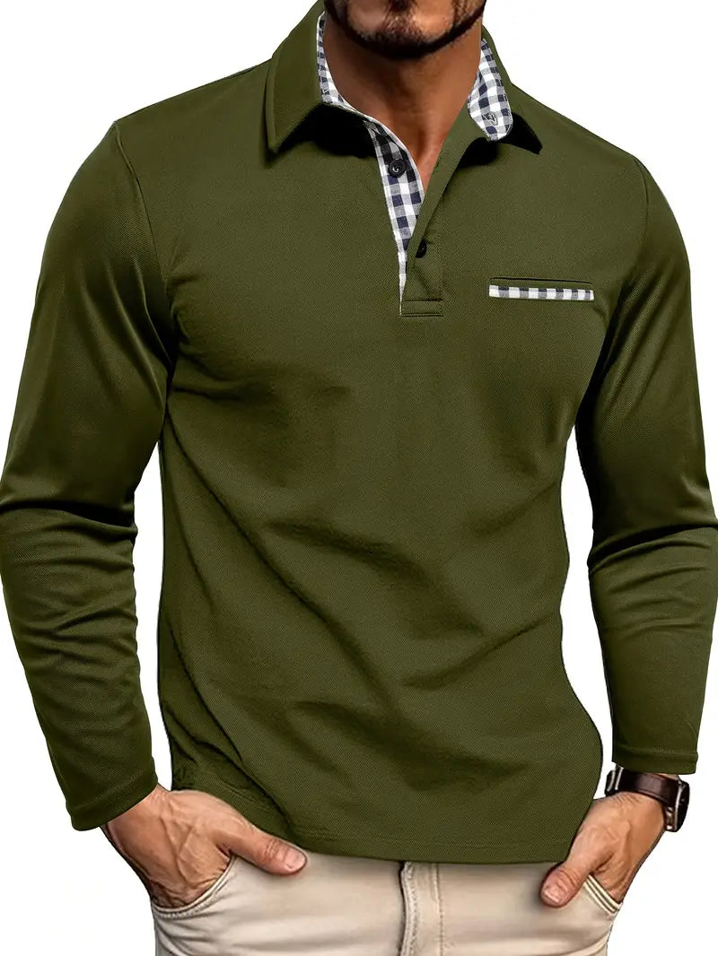 Björn | Long-sleeved polo shirt