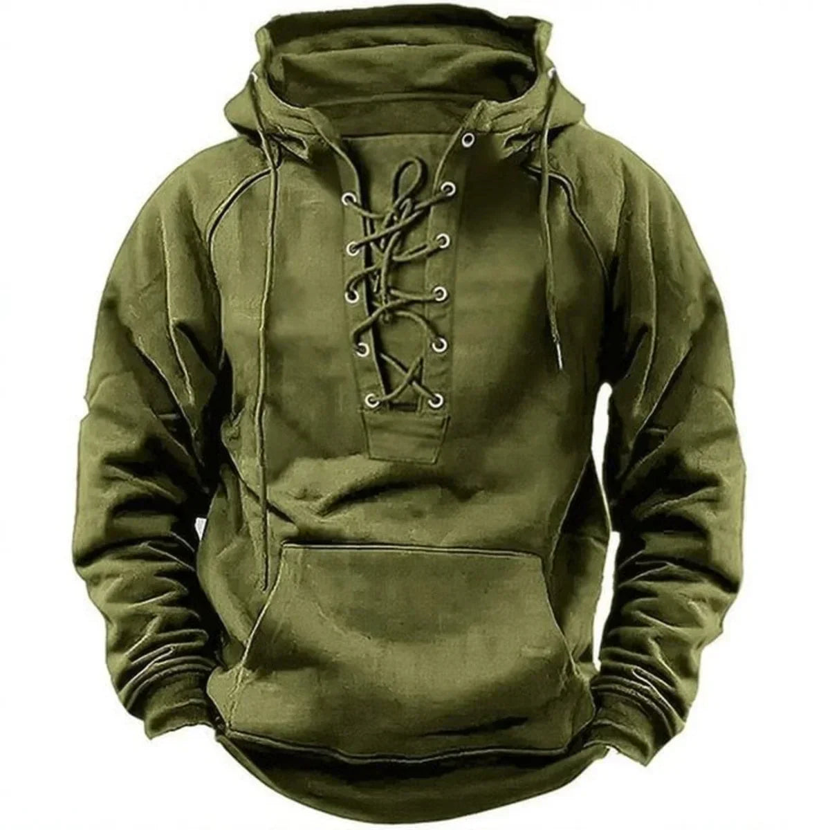 Cedric™ Rugged Lace-Up Hoodie