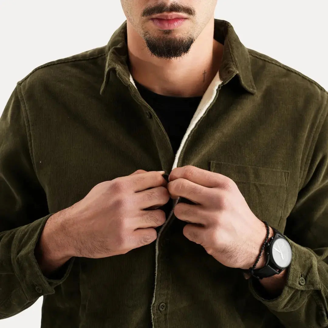 Stéphane Parker Corduroy Long Sleeve Shirt