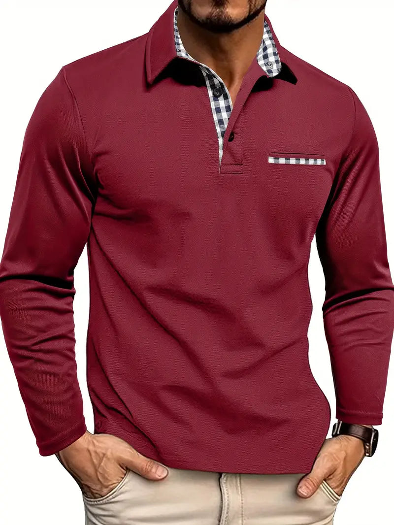 Björn | Long-sleeved polo shirt