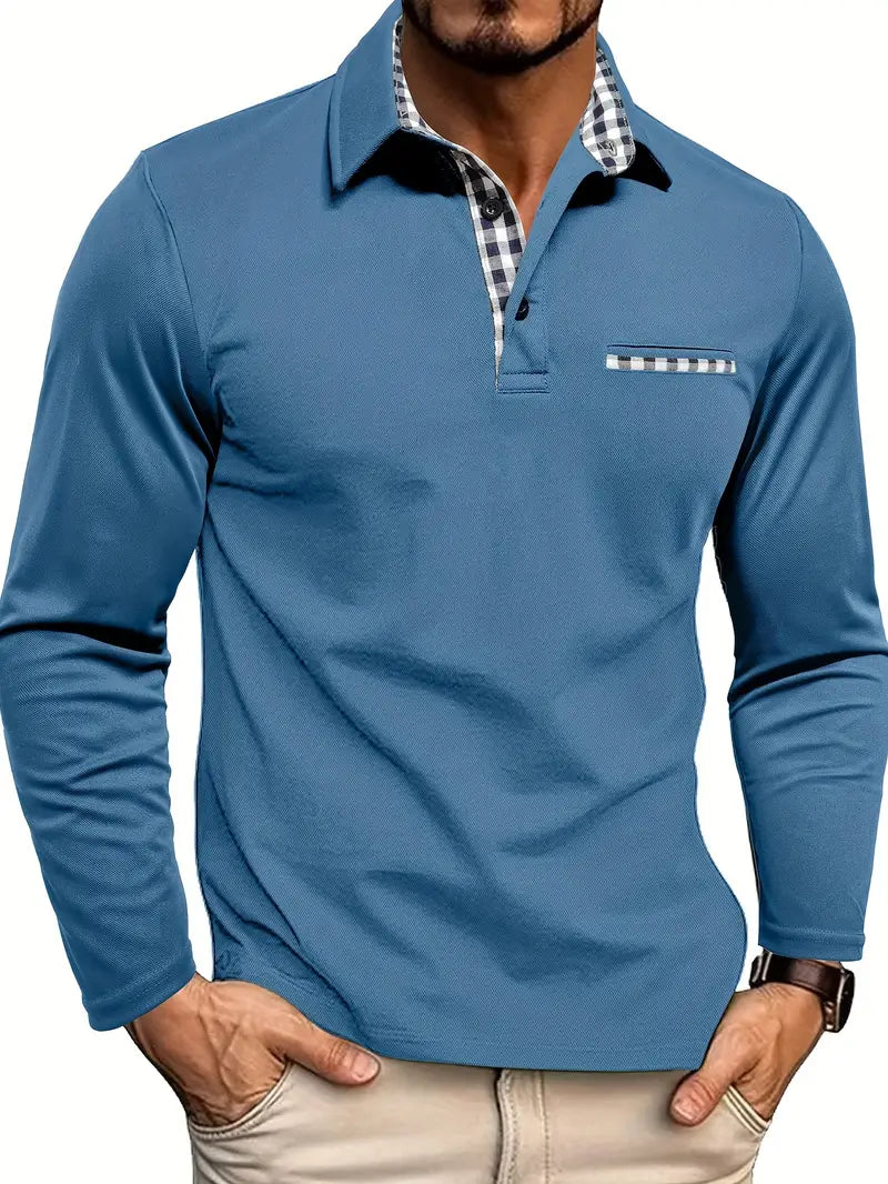 Björn | Long-sleeved polo shirt