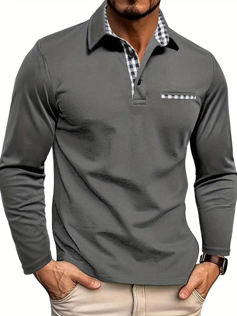 Björn | Long-sleeved polo shirt
